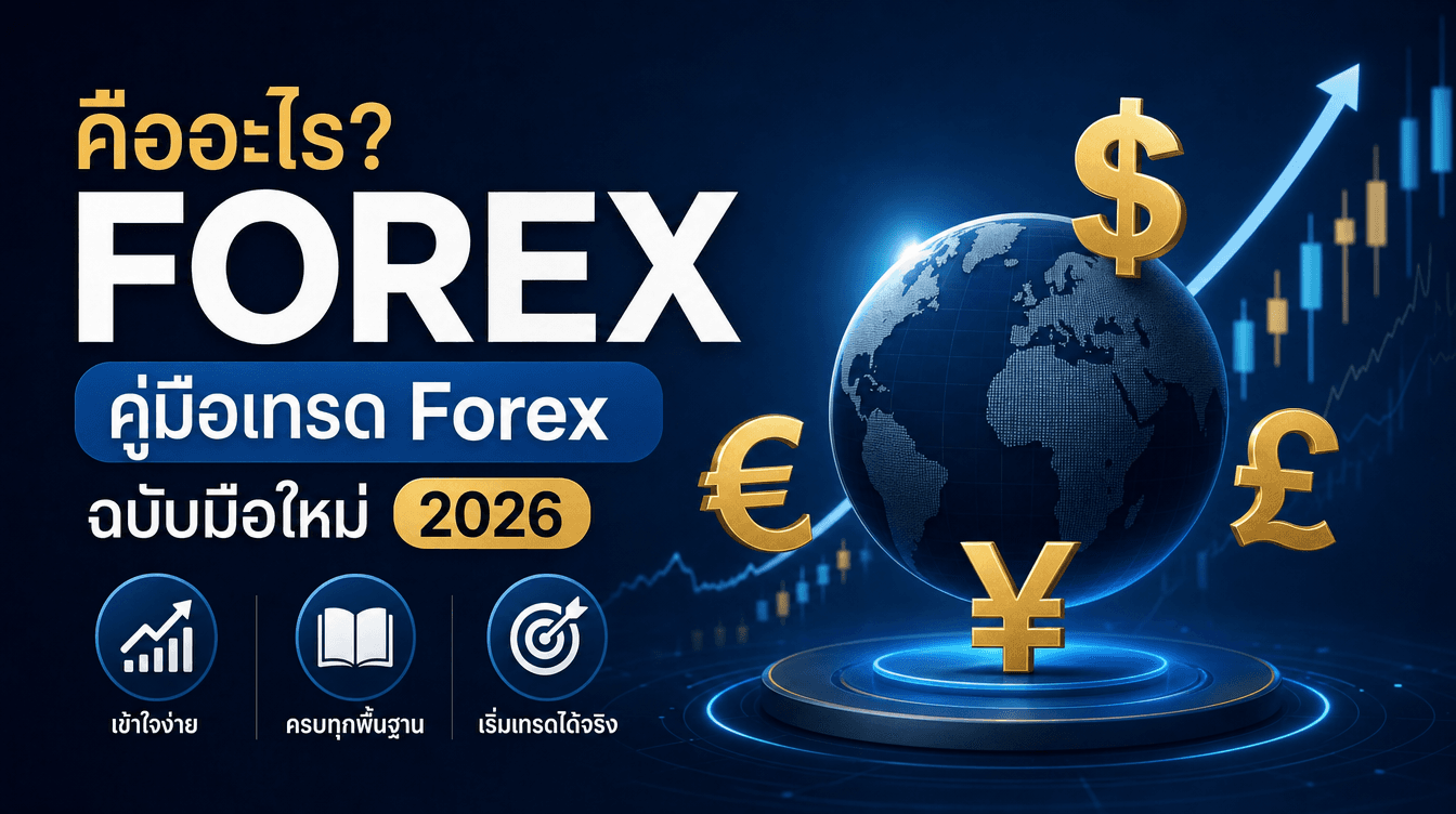 Forex คืออะไร? คู่มือเทรด Forex CFD ฉบับมือใหม่ 2026