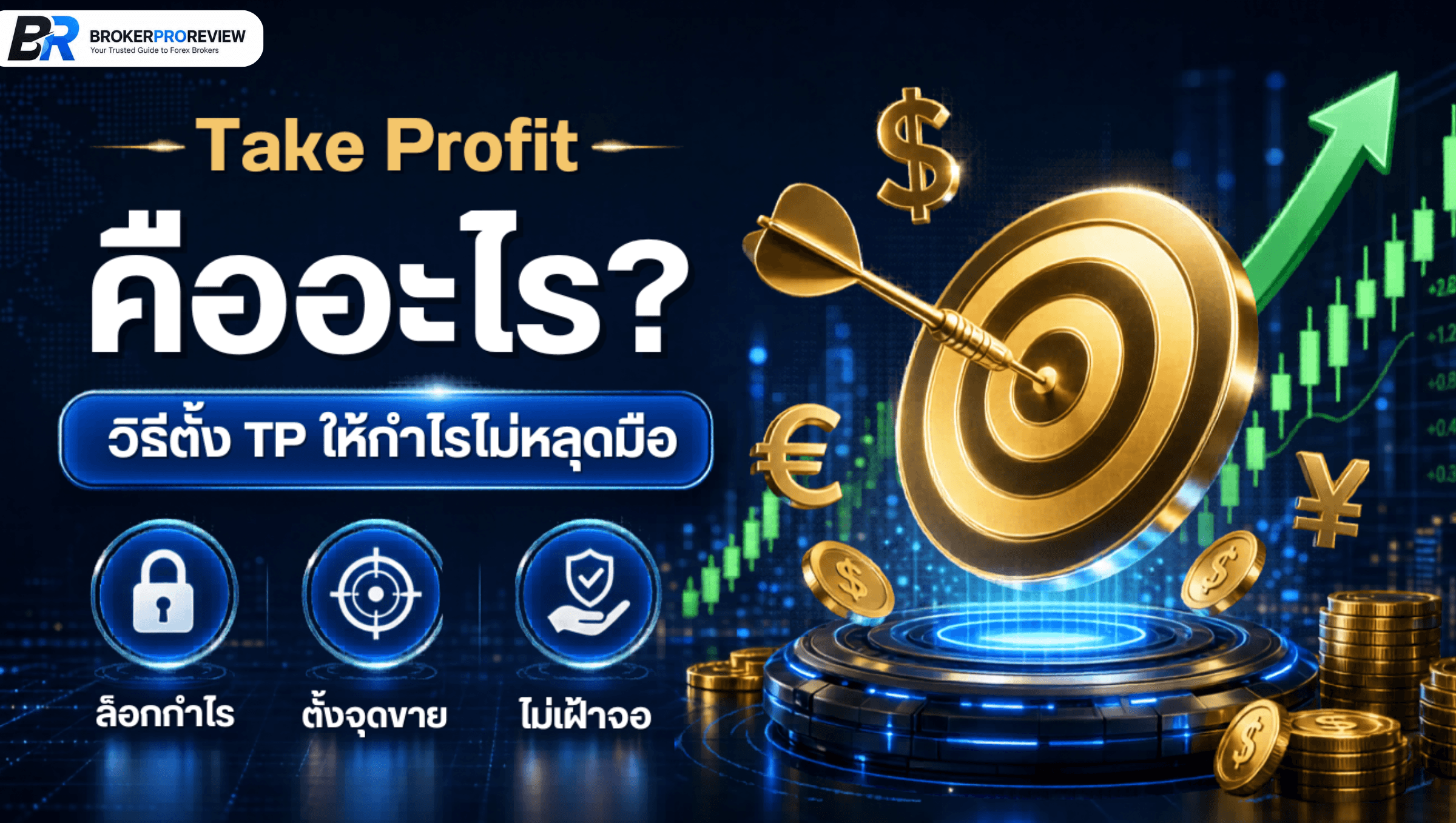 Take Profit คือ อะไร? วิธีตั้ง TP ให้กำไรไม่หลุดมือ ฉบับเทรดเดอร์ไทย 2026