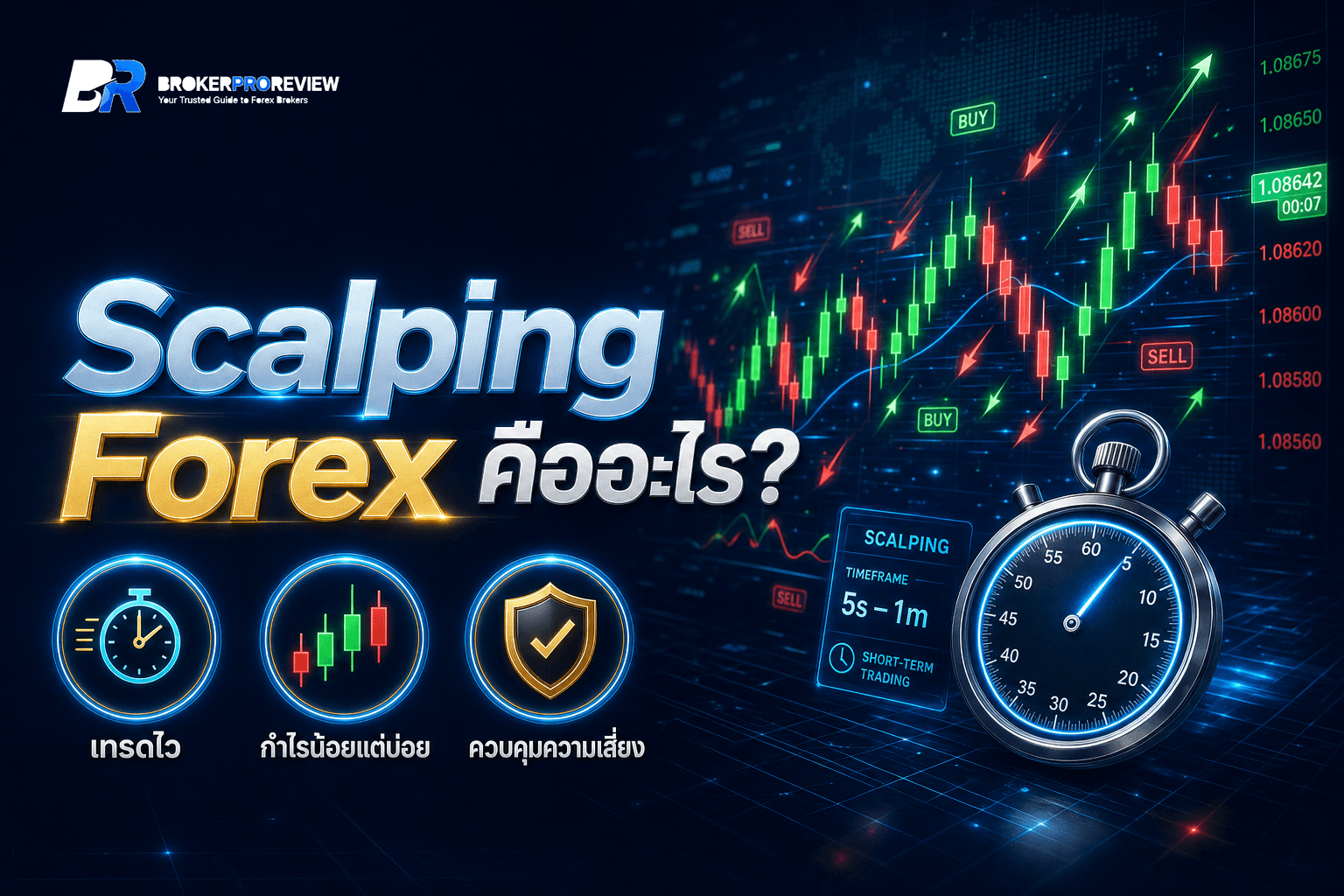 Scalping Forex คืออะไร? กลยุทธ์เทรดสั้นทำกำไรเร็ว เหมาะกับใครบ้าง (ฉบับปี 2026)